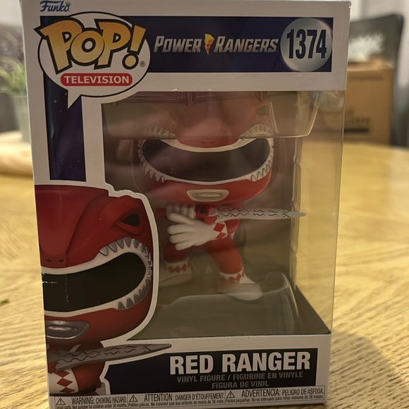 Funko Pop Red Ranger Power Ranger 1374. NWT. Vinyl figure - Picture 2 of 11